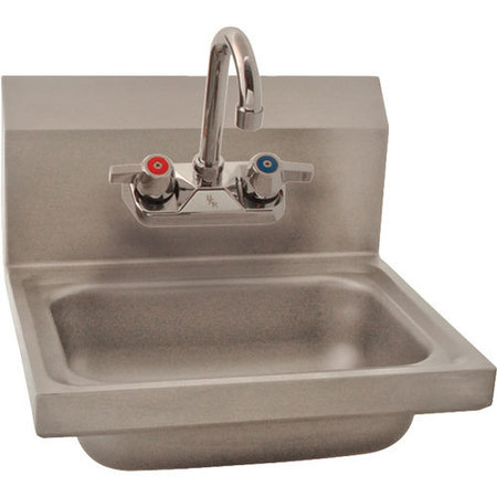 ALLPOINTS Sink, Hand , S/S, W/Faucet, Drain 1171363